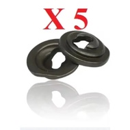 10PCS (5SETS) 168F GX160 Penahan Masukan dan Injap Ekzos Tempat Duduk Spring untuk HONDA 5.5HP 6.5HP