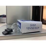 3157 Double Filament Bulb Tail American Series Car Core Brake P27W Clear Light