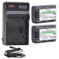 2Pcs NP-FP50 NP FP50 Battery + Wall Charger for Sony NP-FP30,NP-FP50,NP-FP60,NP-FP70,NP-FP90,NP-FP51