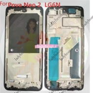 LCD Front Frame For Tecno Pova Neo 2 3 5G LH6n LG6 LE6 LE6h LE6j Front Frame Replacement