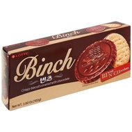 Binch Lotte chocolate covered biscuits 102g pack