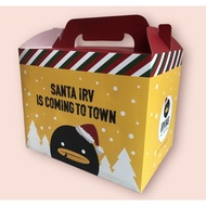 Irvins Cardboard Christmas Xmas Christmas/ Box