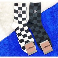 Korean Socks• Checkered Pattern Socks •Iconic Socks • [I1]