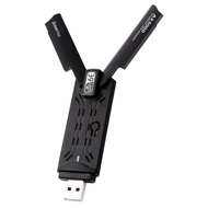 USB ไวไฟ6E อะแดปเตอร์การ์ดเนตเวิร์ค2.4G & 5G & 6GHz 3000Mbps USB 3.0ตัวรับสัญญาณ Wifi ดองเกิลสำหรับแ