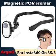 ArgoG Magnetic POV Holder For Insta360 GO 3 / GO 3S Head Mount Insta360 GO 3S Accessories