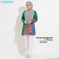 Sameera Jersey Muslimah Active Wear Green