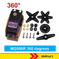 Servo SG90 MG90S MG995 MG996 - Bánh Răng Kim Loại / Nhựa Cho Máy Bay Tàu Thuyền Arduino Cánh Tay Rob