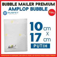 BUBBLE ENVELOPE 10X17CM - BUBBLE MAILER - BUBBLE PACKING HELLO PREMIUM WHITE