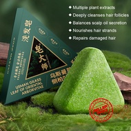 120g Platycladus Orientalis Shampoo Soap Seven Green Shampoo Hair Tiliacea Nourishes Thuja Care I2Y2