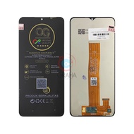 LCD SAMSUNG A02 / A022 / A12 / A125 1 SOCKET OG ORIGINAL SUPER FULLSET TOUCHSCREEN LCD Samsung Galax