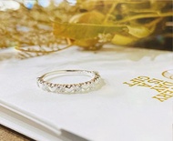 925純銀 愛心鋯石造型戒指 純銀戒指