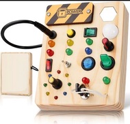 幼兒紅綠燈開關玩具 指尖玩具 Toddler Busy board