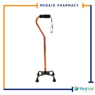 Mobilis Alum Quadcane Narrow Base Walking Stick