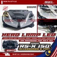 Head Lamp LED NAKASONE RSX 150 RS-X WINNER X PNP Lampu Depan Assy Headlight Bright Terang Type Front