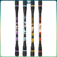 [M'sia Stock]spining pen light LuminousTurn Creative Release Pressure Plastic Spinner Decompression 