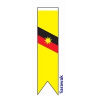 Bendera Sarawak: 2’x8’