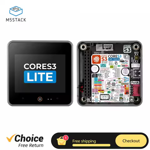 M5Stack CoreS3 Lite Programmable IoT Controller ESP32-S3 Core WIFI 2.0" Touch Sreen for DIY Project 