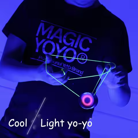 Original MAGICYOYO new shelves Y02-AURORA cool lighting metal Yo-Yo Aurora LED Yo-Yo classic toys