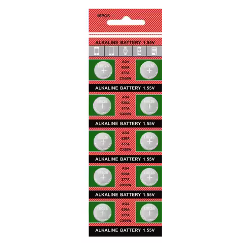 5-50PCS 1.5V AG4 Button Batteries 377 SR626 SR626SW Cell Coin Alkaline Battery 177 376 626A LR66 LR6