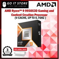 AMD Ryzen 9 9950X3D AM5 3D V-Cache Desktop CPU Processor