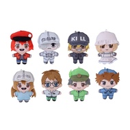 Cells at Work Petit Plush Mascot (Set of 8) Gachapon Hairaku Saibou Gashapon