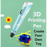 3D Printing Pen Kid Education 3D Arts Drawing Learning Pen Creative