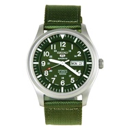 Seiko 5 SNZG09J1 Automatic Japan Green Nylon Watch SNZG09