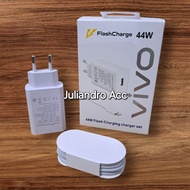 Charger Vivo 44W Type C Original 100% Fast Charging 44Watt Flash Charging Y27 Y27S Y35 Y36 V20 V20SE