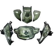 EZ115 EZ 115 FI HEAD LAMP + FRONT SIGNAL SET + TAIL LAMP COVER LAMPU BELAKANG TLC TINTED COMBO 3 In 