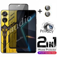 Nubia Neo 5 Pro GT 5G Nubia Neo 3 GT 5G 2in1 Private Screen With Lens Film For ZTE Nubia Neo 2 3 GT 