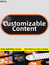 YUANTANG | Customized Company Department Signage Door Number Plates Entrance Signage General Manager