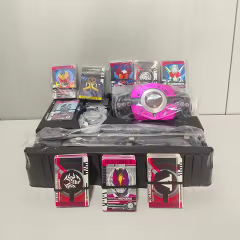 In Stock Kamen Rider Pink Decade Csm 8.0 Upgraded Version Touch Card Holder Complete Set Belt Classi