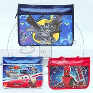 iSchoolDy Cartoon Spiderman Bat man McQueen Tuition Bag