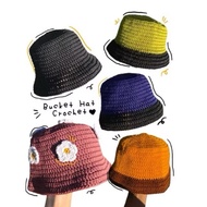 Crochet Bucket Hat - Knitted Hat