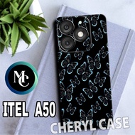 HP Rubber case for ITEL A50/CC18/Girl's Motif/softcase ITEL A50/Casingsilicon/case ITEL A50hp