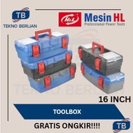 Tool Box H&L HL Toolbox 16 Inch Tool Storage Box