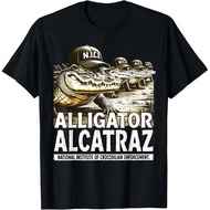 Stop Alligator Alcatraz Florida Everglades Parody T-Shirt