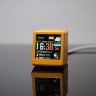 GeekMagic WiFi Weather Clock Stock exchange rate BitCoin Cryptocurrency price tracking display