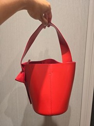 Kwani red bucket bag