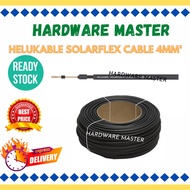 1M SOLAR CABLE KABEL SOLAR HELUKABLE 1 METER SOLAR DC CABLE DOUBLE INSULATED 4MM² BLACK SOLAR CABLE