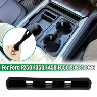 For Ford F250 F350 F450 F550 2023-2026 1X Center Console Soft Truck Phone Holder