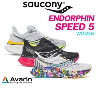 Saucony Endorphin Speed 5/4 Women (Free Practice Table) Road Running Shoes For