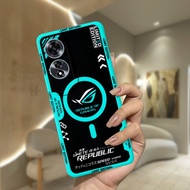 Oppo A60 Case - Oppo A60s Fashion Case Softcase Macaron Protect Camera Kesing hp Casing Protectivehp