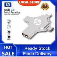 [HOT GFDYHGF 118 HP 4in 1 OTG USB Flash Drive Pendrive 64GB Type-C USB Stick 128GB 256GB Memory Stick For iphone Android PC 512G 1TB