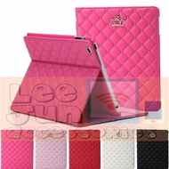 Casing Ipad 2/3/4 Luxury Crown Smart Flip Cover/Case (Hard) Original