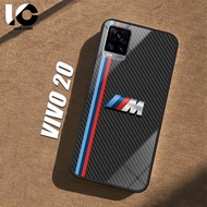 HP Casing VIVO V20 Softcase VIVO V2025 V2024 Glossy Case Shiny Glass Casing Protective Mobile Phone 