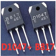 B817 10pcs (5 D1047 x 2SD1047+5x 2SB817) TO-3P Audio Amplifier Power Transistors, guaranteed quality