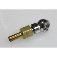 Ball Foot Tire Air Chuck With 8mm Hose Tail (95AG346H)