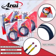 Front rear disc hose cable 60cm 77cm 95cm 105cm 120cm 130cm 150cm 215cm ARAI fiber WIN model VARIATI