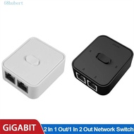 HUBERT Network Switch 1000m Durable Lan Hub Switch Selector Gigabit Network Switch Cable Extender Rj